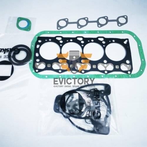 For ISUZU 4LE1 overhaul rebuild kit cylinder head + full gasket kit