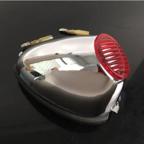 Chrome Sidecar Fender Light For BMW M1 M1M M1S M72 R12 R75 R51 R61 R66 R71 K750 Replika Wehrmacht BW40 Dnepr Ural Sidecar