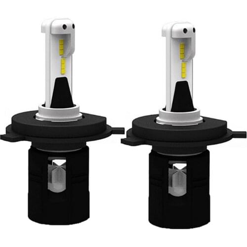 2Pcs High Quality H4 H7 H11 H8 H9 H1 H3 9005 HB3 9006 HB4 Car LED Headlight Bulbs Hi-Lo Beam 9600LM CSP Chips Headlamp Fog Light