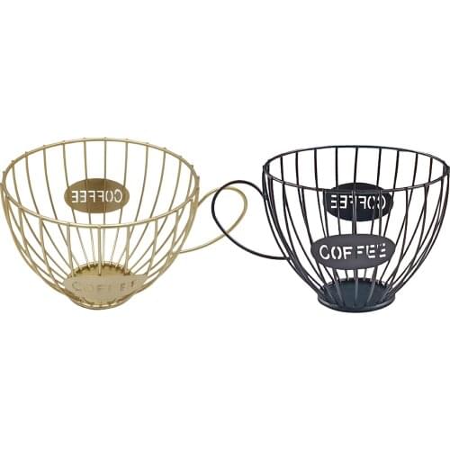 Coffee Fruits Capsule Storage Basket Pod Holder and Organizer Mug Coffee & Espresso Pod Holder Household Kitchen Decor