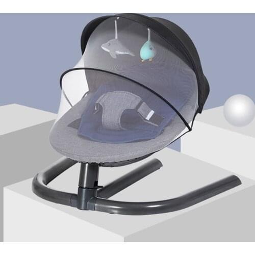 Baby Rocking Chair Swing Bouncer for Newborm Baby 0-36 Months Non-electric Baby Rocker Baby Cradle Swing Chair Basket Crib