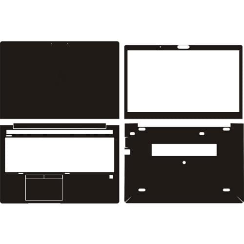 KH Laptop Sticker Skin Decal Carbon fiber Cover Protector for HP ZBOOK 15U G5 15.6"