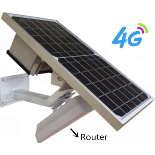 New Wireless Wifi 4G Router with Solar Power SIM Card Slot Dual Sim Waterproof 4G Lte Router Wireless Router 4G