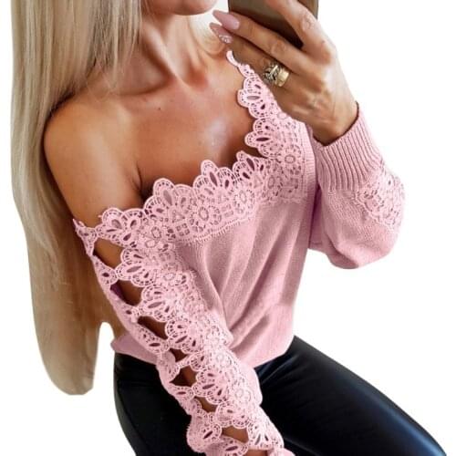 Женские пуловеры с открытыми плечами SCSTRONGER China At AliExpress