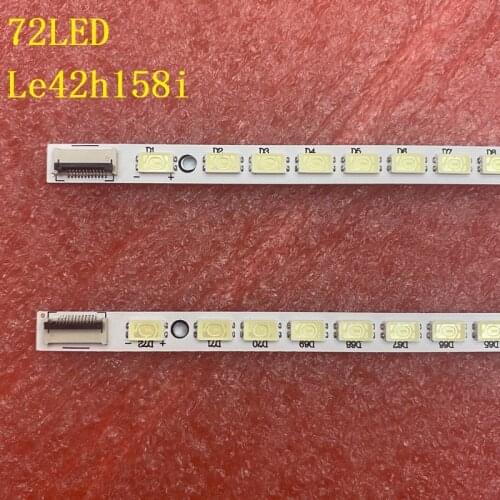 2pcs/set 72LED LED Backlight bar strip for AOC Le42h158i T420hw08v. 3