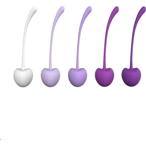 Smart Kegel Balls Vaginal Tighting Exercise Kit Cherry Bolas Chinas Vaginal Ben Wa Balls Sex Toys For Woman