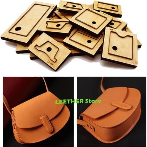 Japan Steel Blade Wooden Die Women Handbag Shoulder Bag Leather Craft Punch Hand Tool Cut Knife Mould