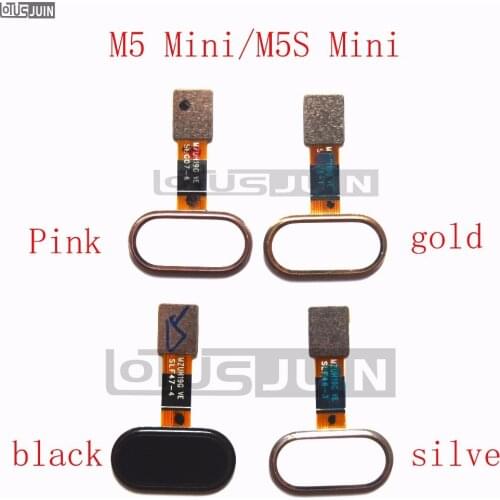 10pcs Original Touch ID Fingerprint Home Button Key home return Flex Cable for Meizu M5 MINI/M5S MINI