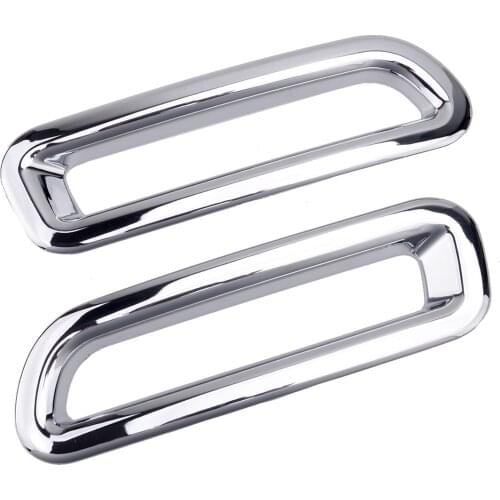 2pcs ABS Car Rear Fog Light Lamp Cover Trim Fit for Suzuki Vitara Escudo 2015 2016 2017 2018 2019 Styling