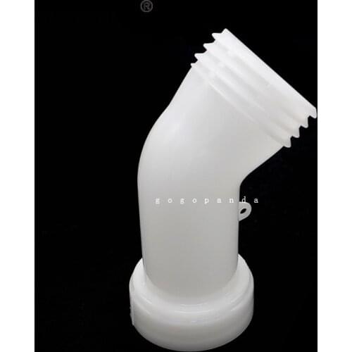 2PCS IBC Water Tank Butterfly Valve Parts Female Coarse Thread Special drainage tube liquid discharge pipe bend Fits