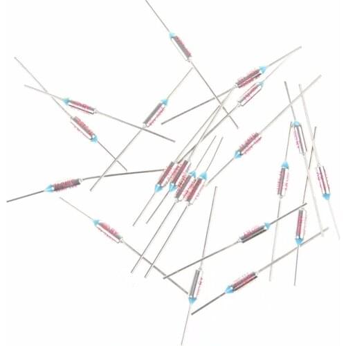 20Pcs 240 Degrees Celsius RY240 TF 240 Degrees Celsius 10A 250 V Temperature Thermal Fuse L15