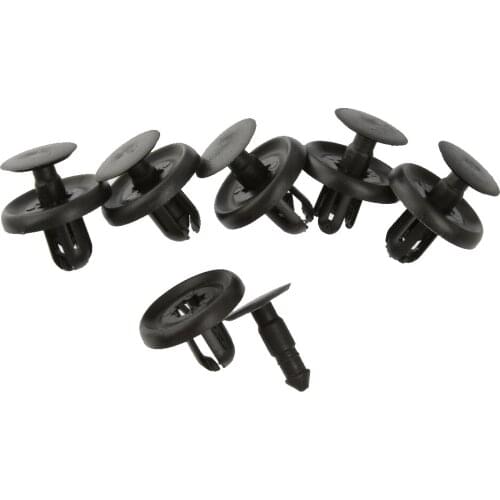 30-Piece Nylon Push Fender and Bumper Fastener Rivet Clips, Auto Body Retainer Clips Replacement for Toyota 90467-07201