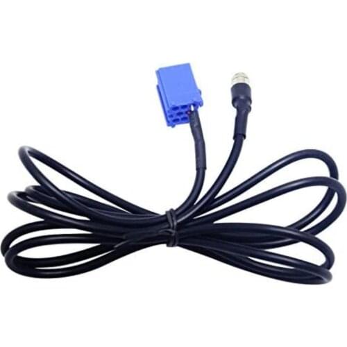 Aux Cable Adapter Female 3.5MM Jack Radio Blaupunkt CD Player Cable for A-udi VW Passat Polo Bora