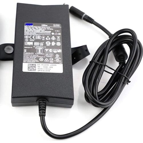 130W Power Supply 19.5V 6.7A 7.4*5.0mm Laptop Adapter for Dell XPS 15 Gen 2 M1210 M1710 9530 L501X L502x K5294 d232h 17R Charger