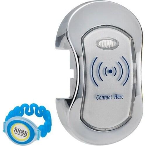 Fast Shipping ! 10Pcs/lot Smart Digital Tk4100 125khz RFID Card Electronic Cabinet Locker Locks Bracelet Keys for Fitness Gym