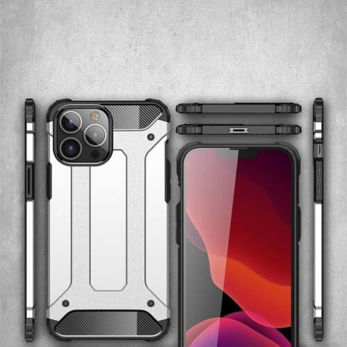 For iPhone 13 Pro Max Case Silicone Shockproof Slim Hard Tough Rubber Hybrid Armor Cases For iPhone13 Pro Max Phone Cover