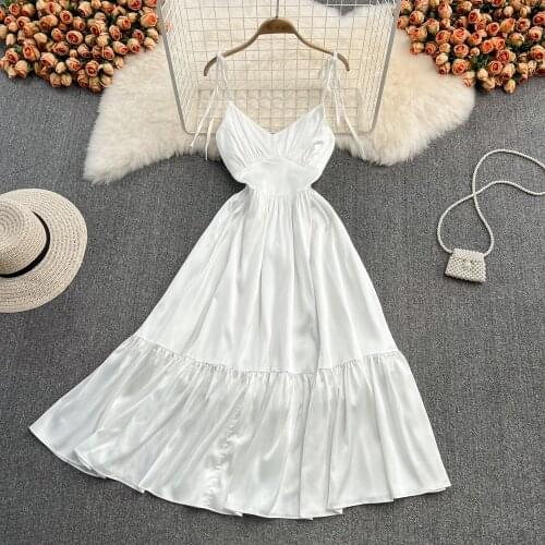 Foamlina White Summer Dresses