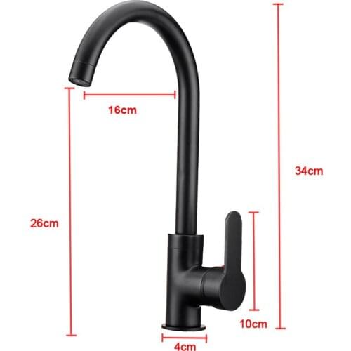FullChoi Black Bath Faucets
