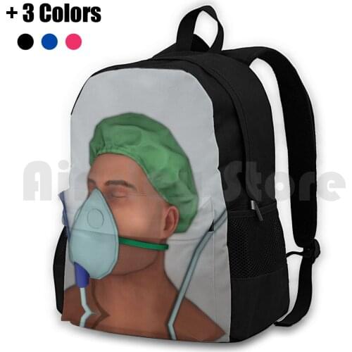 Surgeon Simulator 'Bob'-Official Merchandise Outdoor Hiking Backpack Waterproof Camping Travel Surgeon Simulator Surgeon Heart
