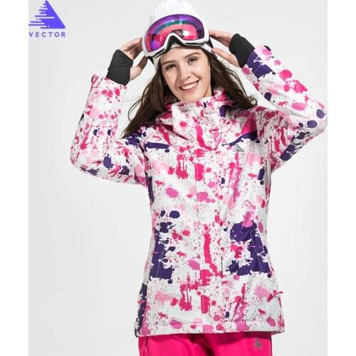 Ski Suit Women Winter Snow Clothing Set Thick Waterproof Ski Jacket and pants Set -30 Degree Skiing And Snowboarding Suits Brand