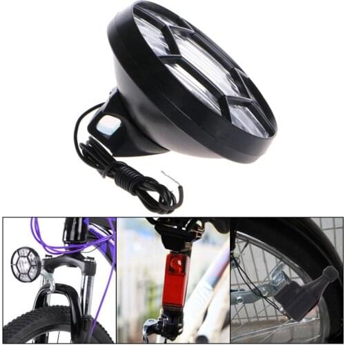 NEW Motorized Bike Bicycle Friction Dynamo Generator LED Head Tail Light Lamp Set