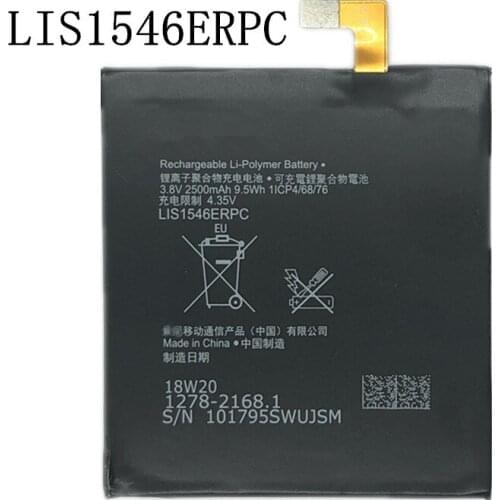 New 2500mAh LIS1546ERPC Replacement Battery For Sony Xperia C3 T3 D2533 M50W D5103 S55T S55U D2502 Bateria