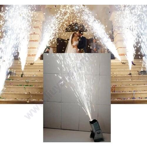 Angle Cold Fountain single shot Pyrotechnic Remote Control Pyro Receiver Wedding Wireless Firework Fire System Party Stage dj fx