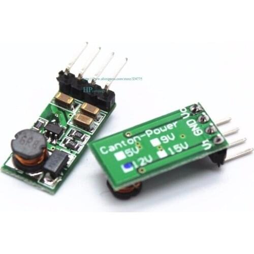 Free shipping 10PCS Mini 1A Buck converter power module 5-40V(14-40V)to 12V 1A 800MA DC step-down converter Module