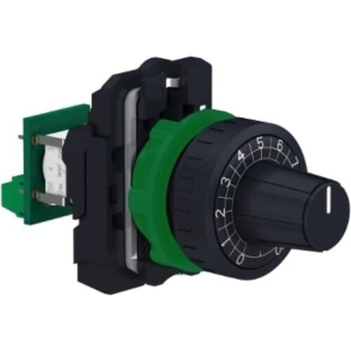 Potentiometer 4K7 XB5AD912R4K7 Complete potentiometer, plastic, Ø22, 4K7