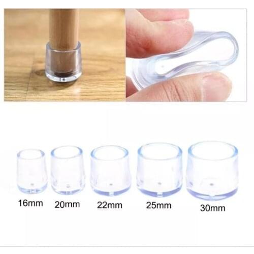 Rubber Furniture Chair Table Mat Silicone Anti Scratch Protector Cap Floor Protector Home Tools