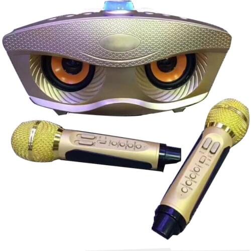 SD-306 Wireless Microphone Family KTV Wireless Microphone Bluetooth Speaker Integrated Double Chorus K Song