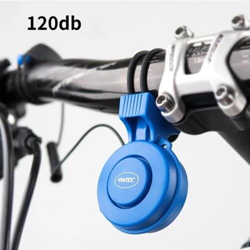 USB Rechargeable 120db Cycle Bell Electronic Horn Safety Trumpet USB Charge Bicycle Siren Audio Warning Alarm Riding Equipment