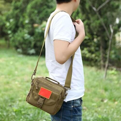 Outdoor Travel Climbing Waterproof Wearproof Molle Bag Men Women Fishing Riding Hiking Camping Tactical Handbag Shoulder Bags