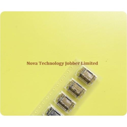 Wyieno 50Pcs/Lot For Samsung C5 C7 C9 Pro Charging Port Charger Flex Phone Parts C5010 C7010 C9000 Dock Plug