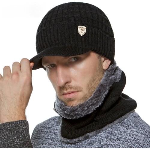 Simpe Winter Hat Skullies Beanies Hats Winter Beanies For Men Women Wool Scarf Caps Balaclava Mask Gorras Bonnet Knitted Hat