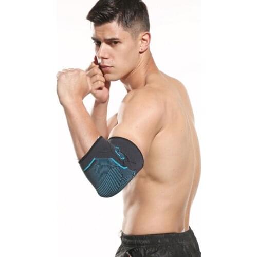 1 Pair Arm Sleeve Protective Arm Care Elbow Knee Pads Support Elastic Brace Gym Sport Absorb Sweat Basketball