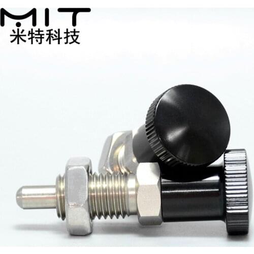 Knob plunger stainless steel indexing pin thread spring plunger segment positioning column