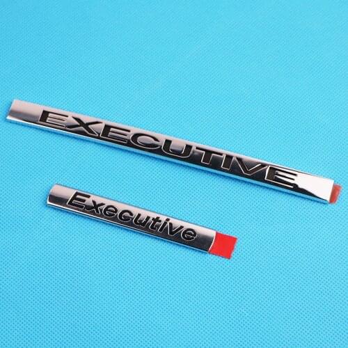 Car Sticker Executive Logo Sticker Decklid Badge Chrome Emblem Lettering For Volkswagen All models