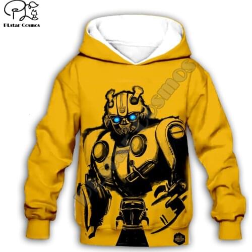 Kids Cloth Autobots transformation robot 3d hoodies/boy sweatshirt Cartoon Hot Movie style-9