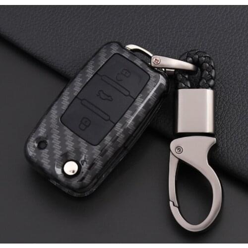 For Volkswagen SANTANA PASSAT Touran Teramont lavida lamando Car styling Remote smart key case auto keychain accessories