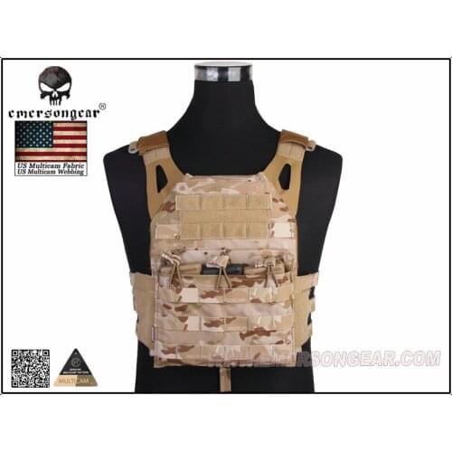 Emersongear JPC Vest Simplified Version Tactical Jumper carrier Vest Combat Multicam Arid EM7344