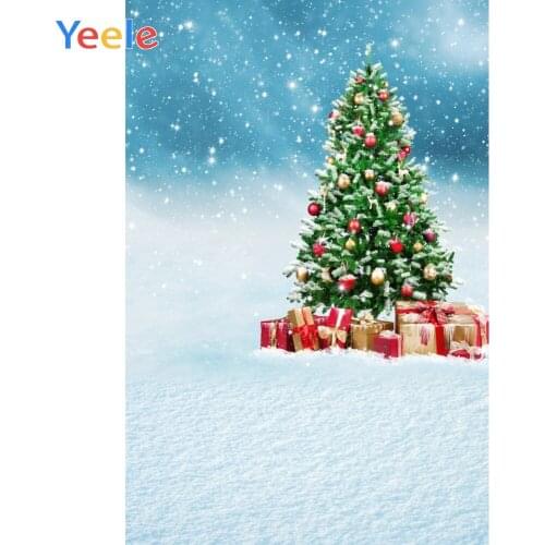 Yeele Christmas Photocall Gifts Pine Fallen Snow Photography Backdrops Personalized Photographic Backgrounds For Photo Studio