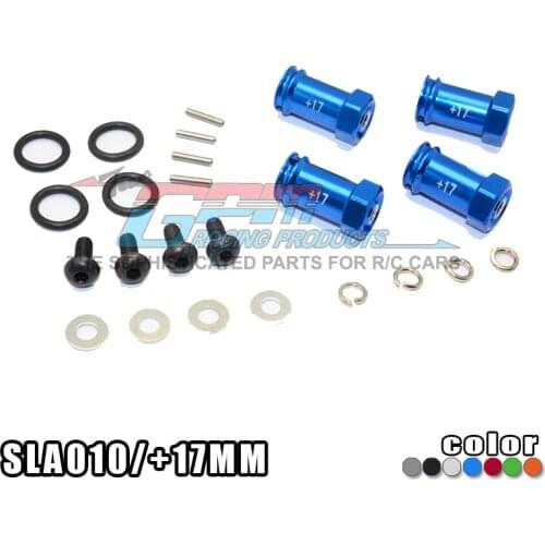 GPM ALLOY HEX ADAPTOR(+17MM) For TRAXXAS SLASH 4X4 RC Upgrade