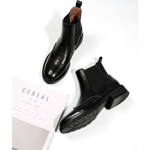 GUIDIBASIC Women's Ankle Boots