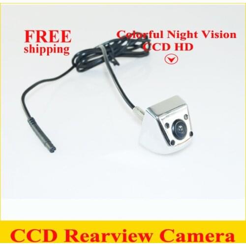 Wide Viewing Angle Waterproof Reversing Camera 4 IR LED Night Vision Car Rear View Camera CCD image Sensor