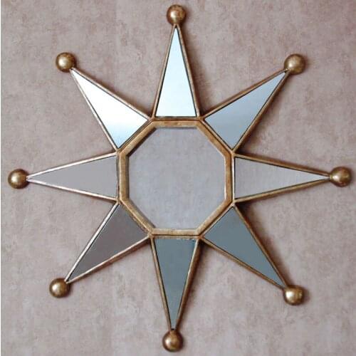 Round Mirror Entrance Decoration Mirror wall decorative mirror for living room