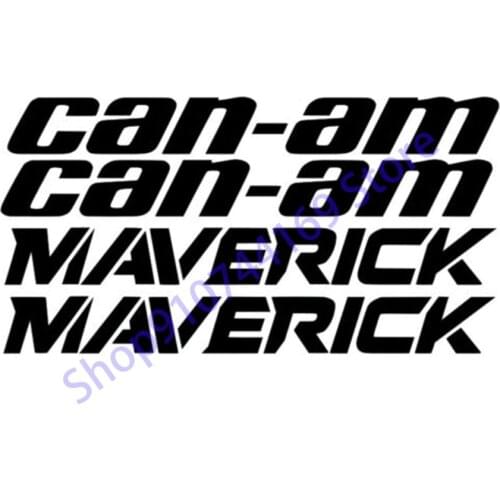 FOR CAN-AM MAVERICK X3 LOGO BRP STICKER DECAL