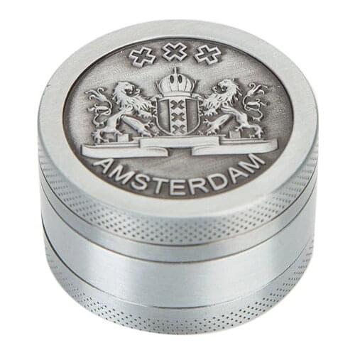 New 40mm 3/4 Layers Mini Herb Grinder Smoke Spice Tobacco Hand Muller for Hookah Shisha Water Pipe Accessories wholesale 2020