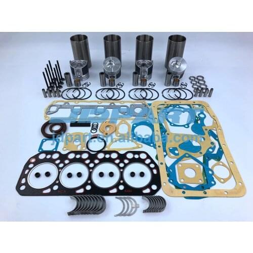 New K4M Overhaul Kit Piston Rings Bearing Set Full Gasket Kit Engine Valve For Mitsubishi
