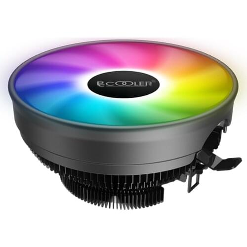 Pccooler E126 PRO Colorful CPU Cooler fan Blue Aperture 120mm Push down CPU Cooling SRGB Fan Silent For AMD AM4 Intel 775 115X